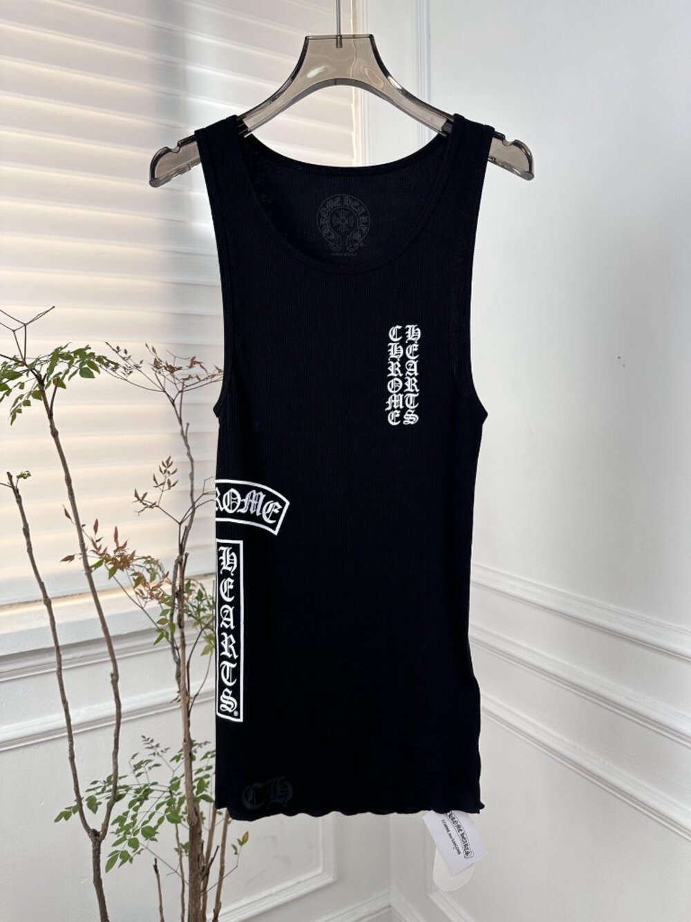 Chrome Hearts Black Vest Dress